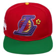 Pro Standard Trippy TD Snapback Hat – Red/Green