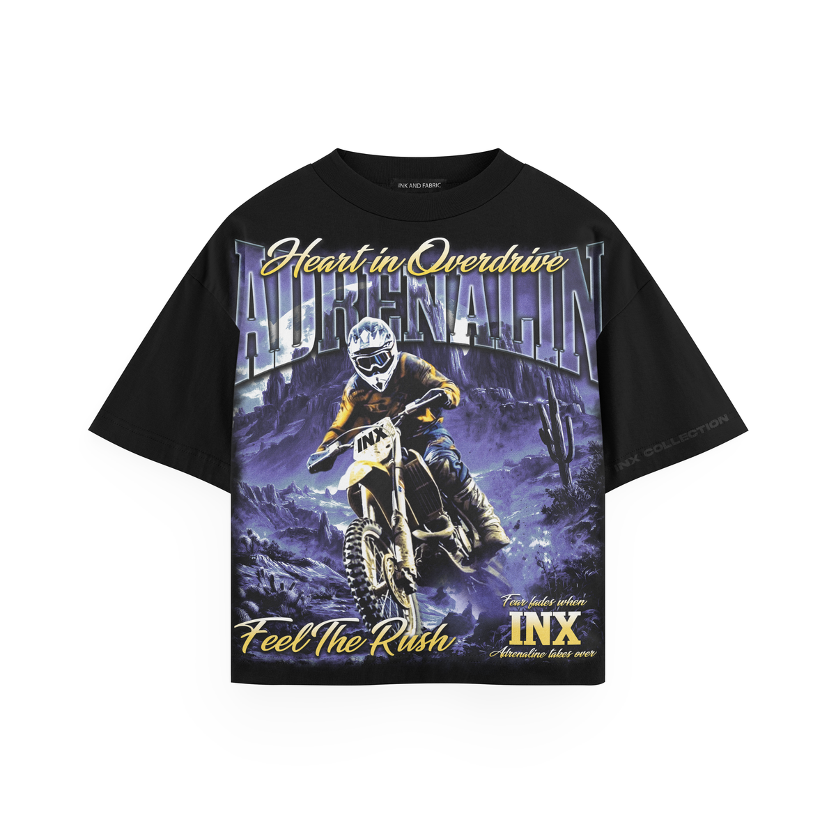 INX Adrenalin Oversized Heavyweight T-Shirt