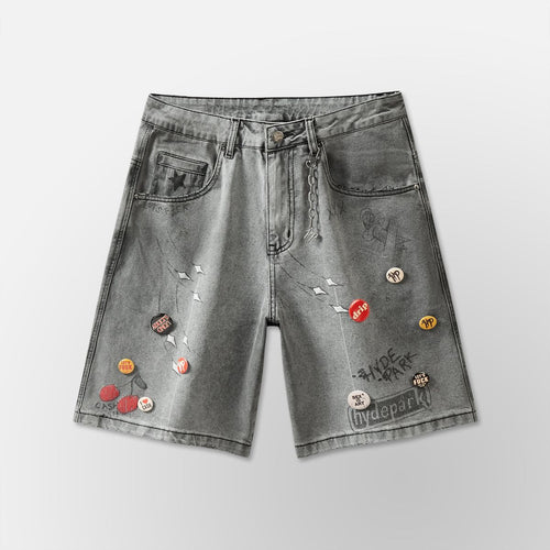 Hyde Park Over Night Short – Edgy, Fashion-Forward Denim Shorts