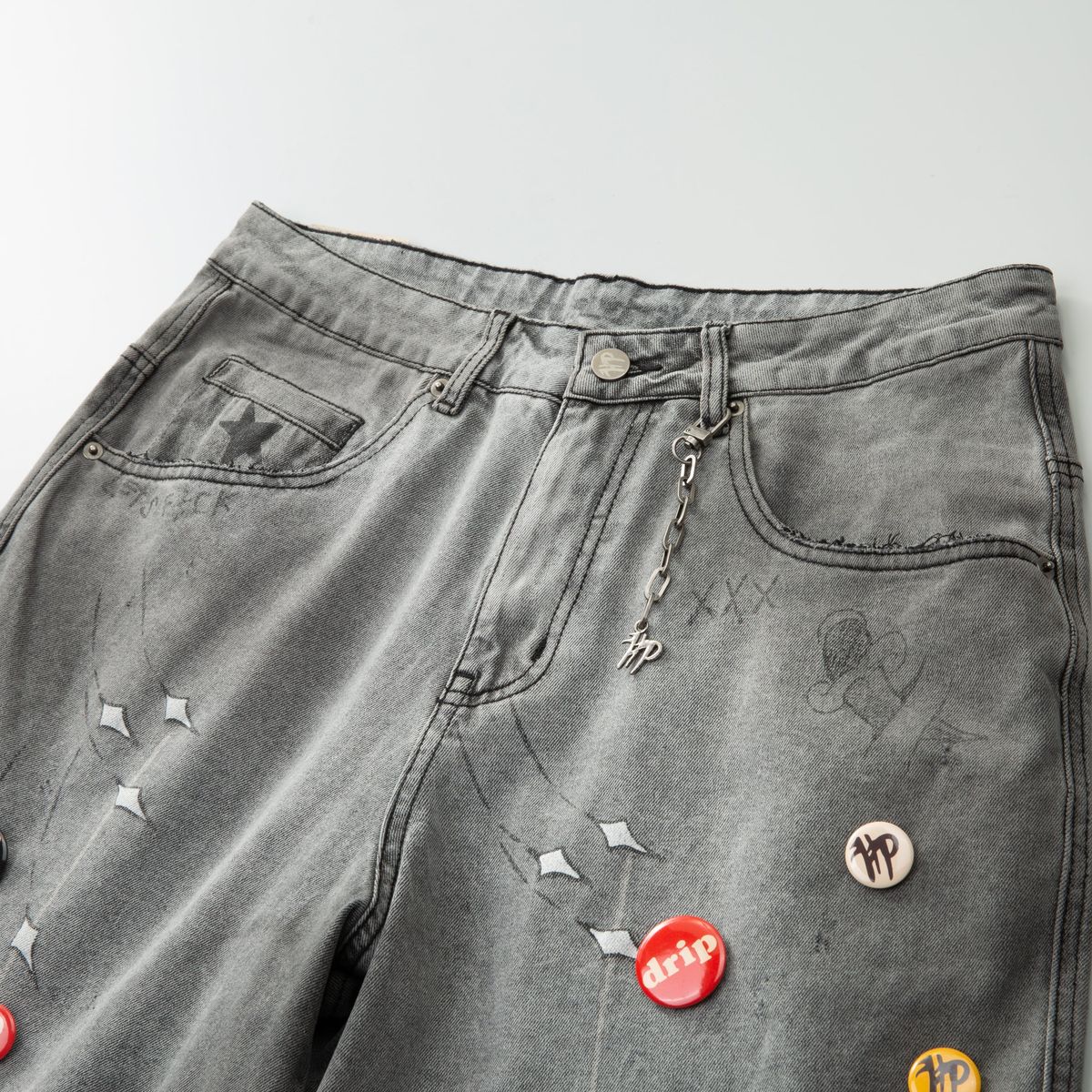 Hyde Park Over Night Short – Edgy, Fashion-Forward Denim Shorts