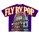 Fly By Popularity Jackpot T-Shirt – Vibrant Gaming & Streetwear Fusion