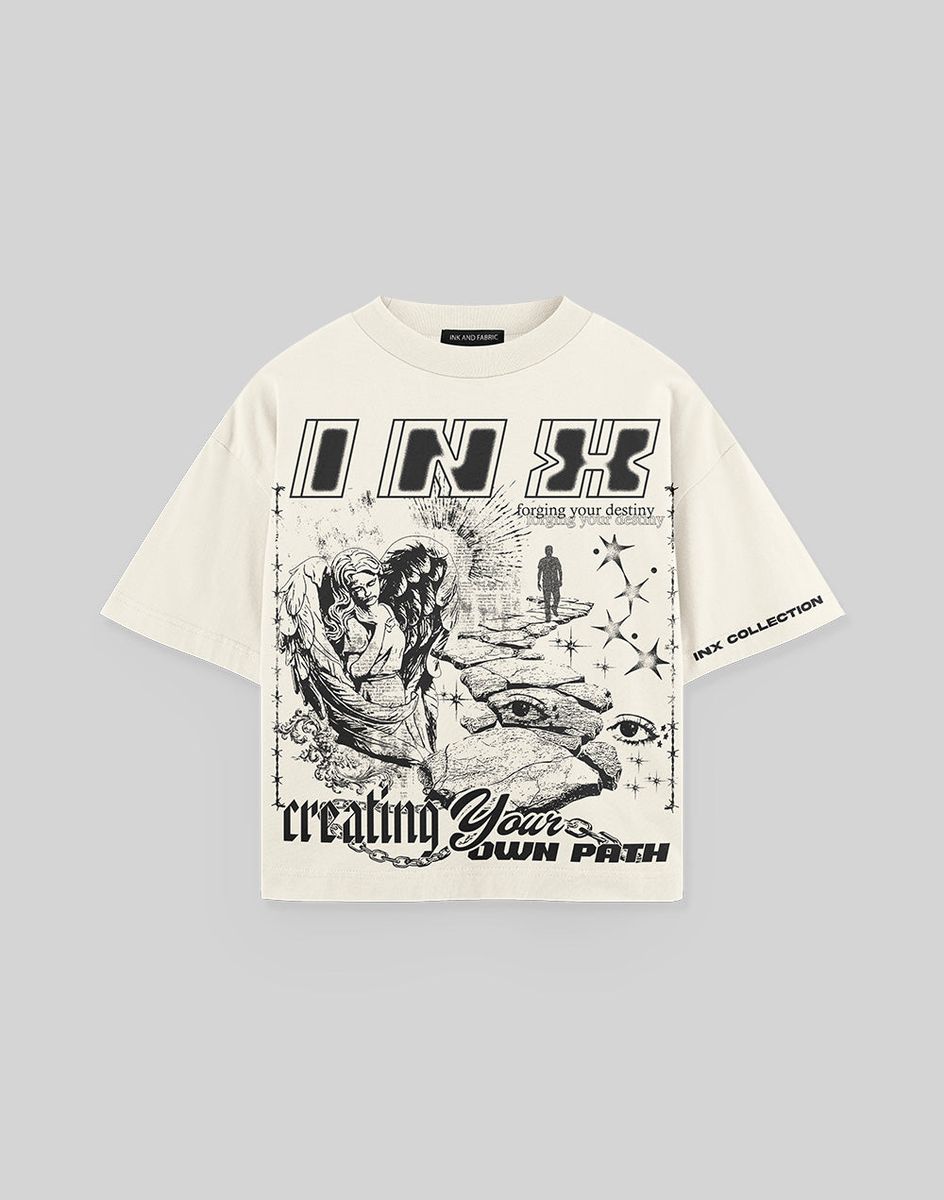 INX Forge Your Destiny Oversized Heavyweight T-Shirt