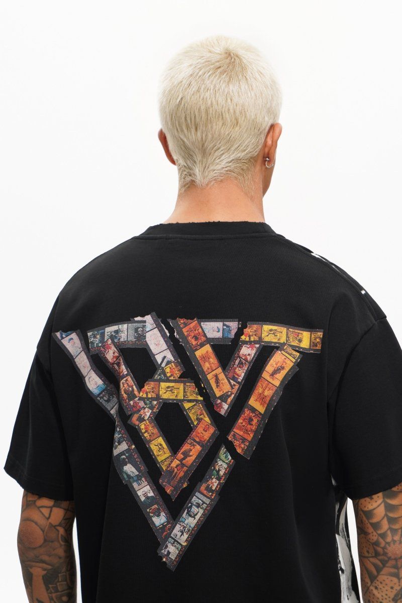 Valabasas Cluster Tee Black