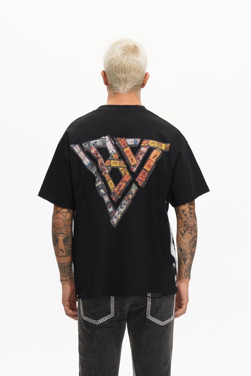 Valabasas Cluster Tee Black