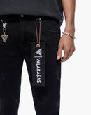 Valabasas Iso Skinny Jet Black Jeans
