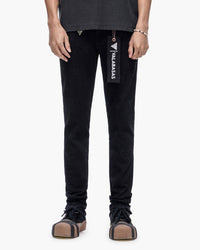 Valabasas Iso Skinny Jet Black Jeans