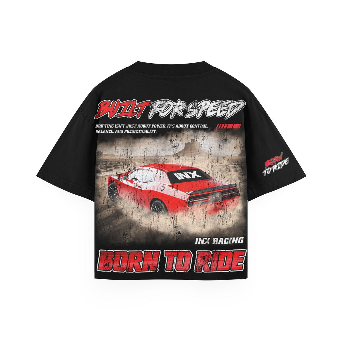 INX Burnout Oversized Heavyweight T-Shirt