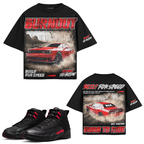 INX Burnout Oversized Heavyweight T-Shirt