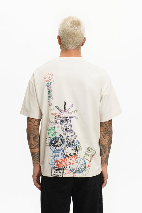 Valabasas Baggage Claim Tee Cream