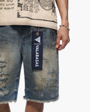 Valabasas Clipped Shorts Dirty Washed