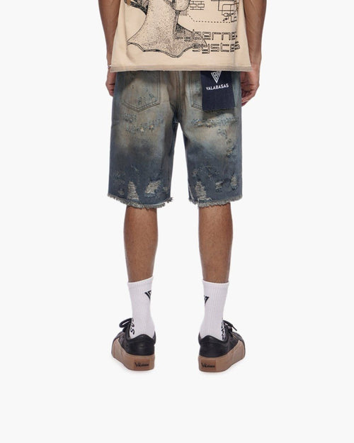 Valabasas Clipped Shorts Dirty Washed