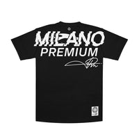 PREMIUM MILANO Laugh Now Cry Later Crew Neck T-Shirt Black