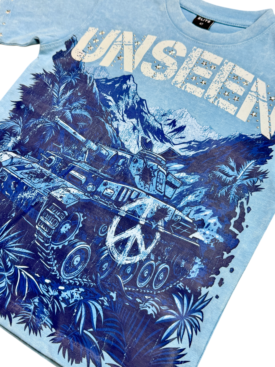 Elite Premium Denim – Unseen Embellished Premium Kids Tee