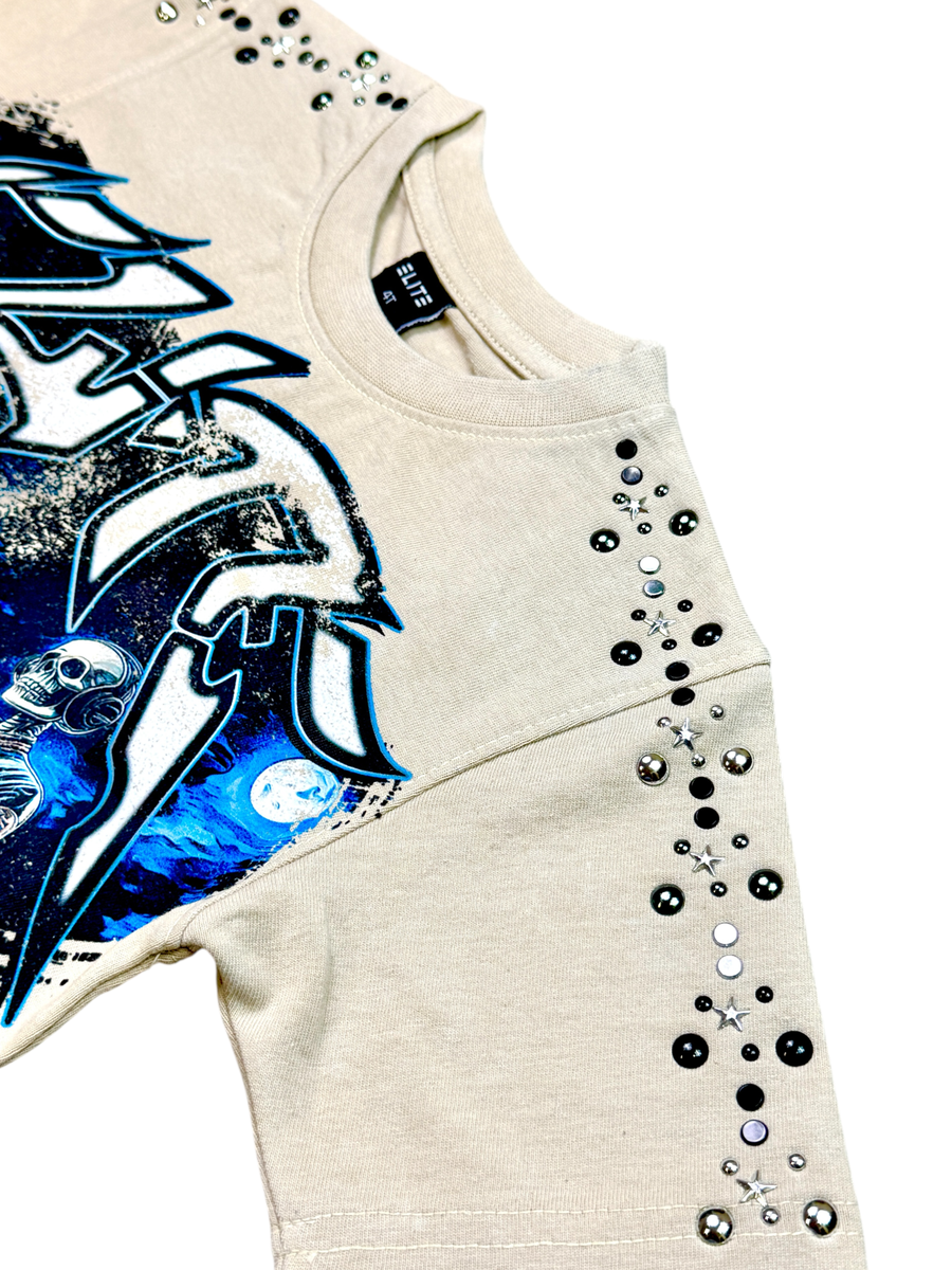 Elite Premium Denim – Night Premium Embellished Kids Tee