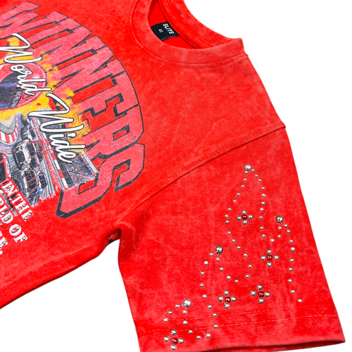 Elite Premium Denim – Winners Premium Embellished Kids Tee