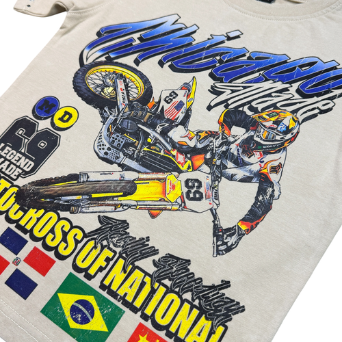 Elite Premium Denim – Motocross Premium Embellished Kids Tee