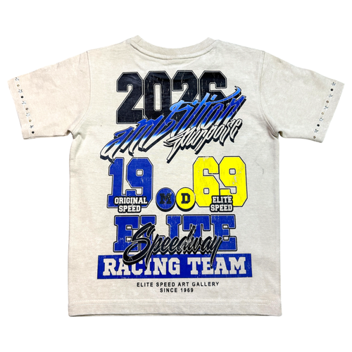 Elite Premium Denim – Motocross Premium Embellished Kids Tee