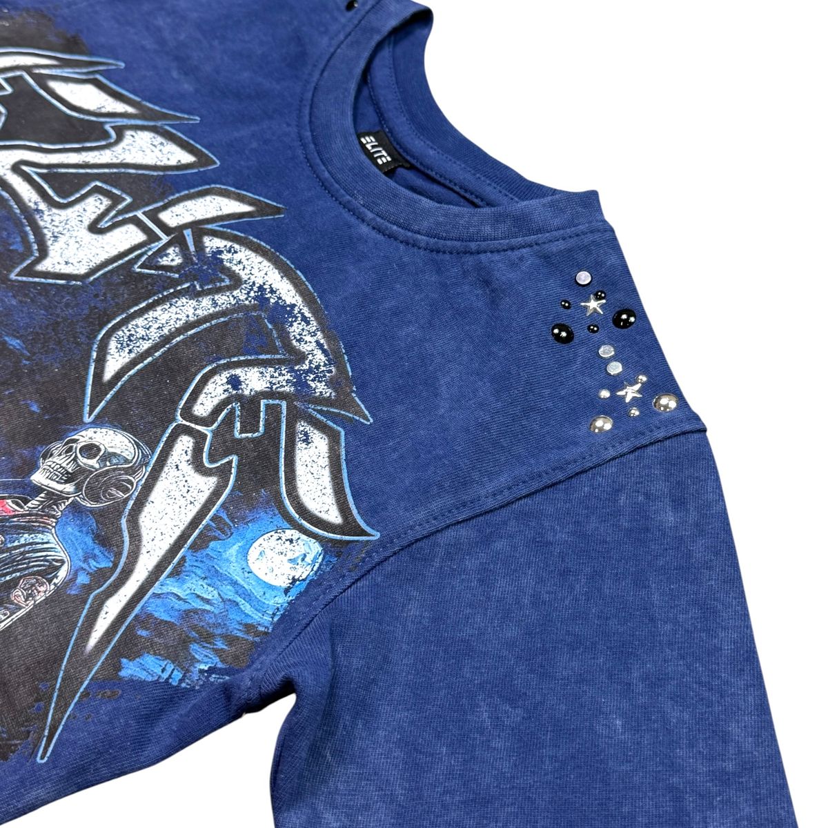 Elite Premium Denim YB Night Premium Embellished Kids Tee