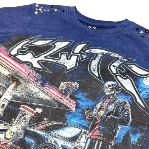 Elite Premium Denim YB Night Premium Embellished Kids Tee