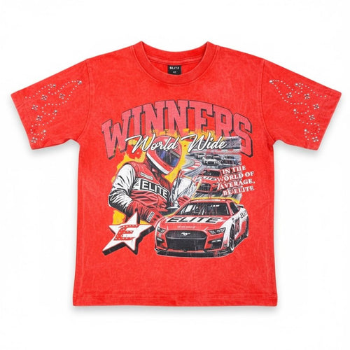 Elite Premium Denim – Winners Premium Embellished Kids Tee