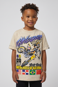 Elite Premium Denim – Motocross Premium Embellished Kids Tee