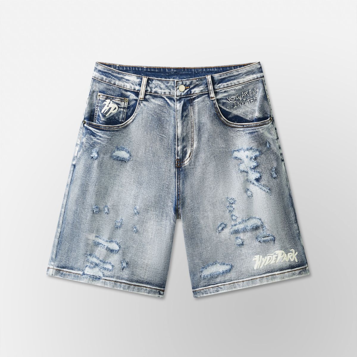 Hyde Park Double Denim Short