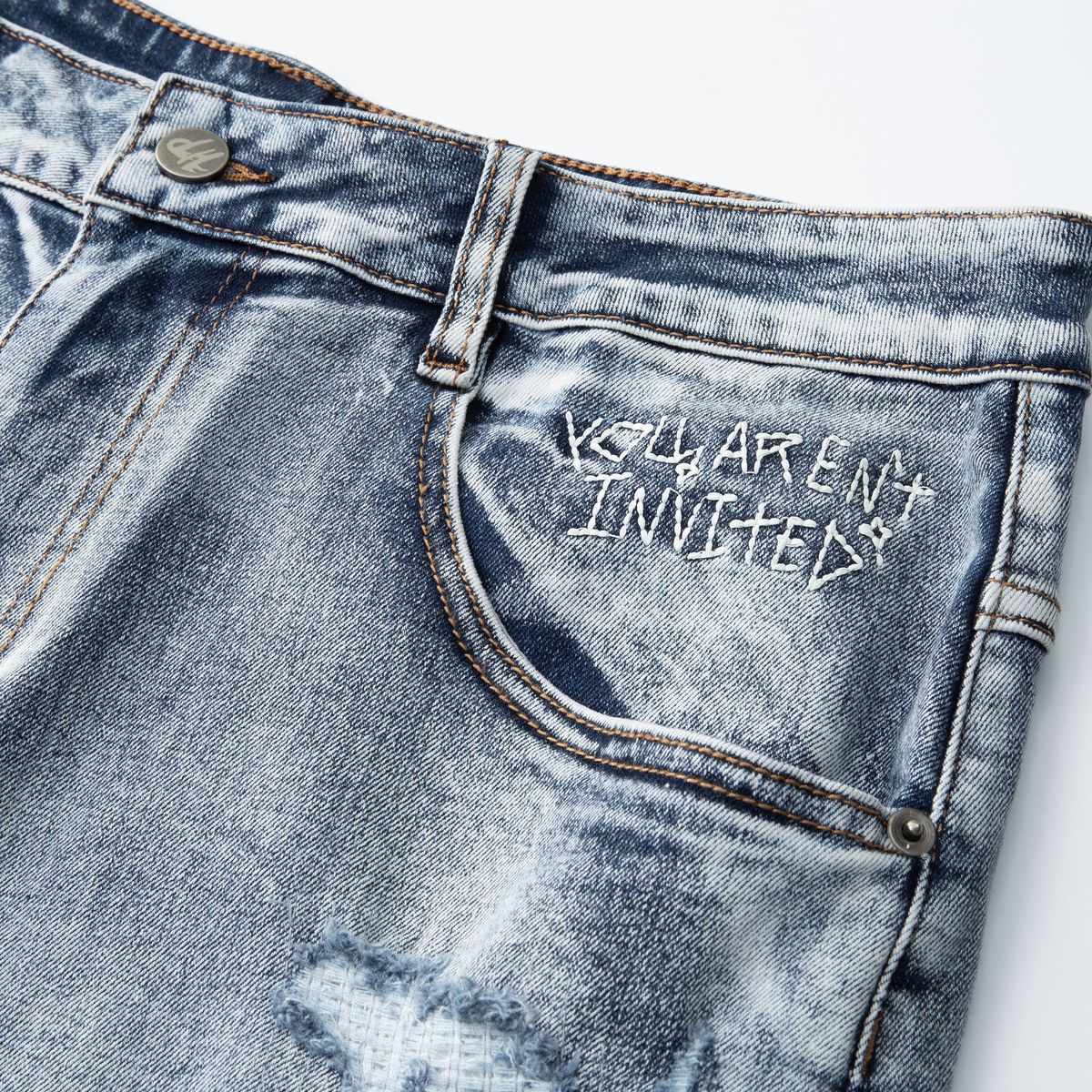 Hyde Park Double Denim Short