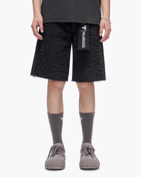Valabasas Scrape Shorts Jet Black