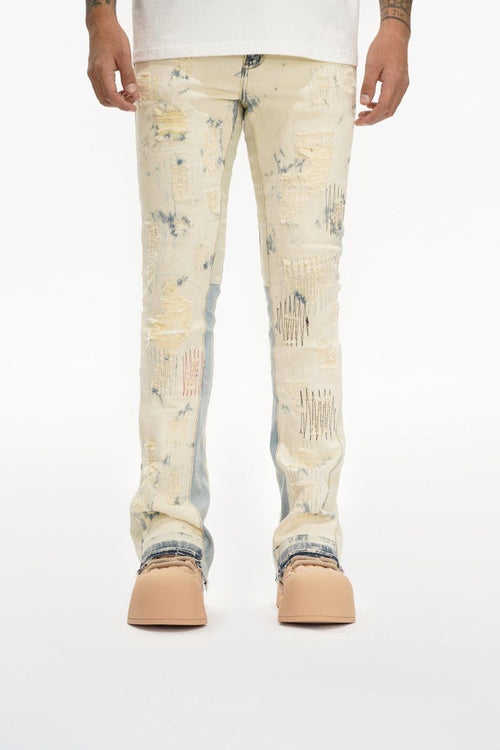 Valabasas Shed Stacked Light Bleach Blue