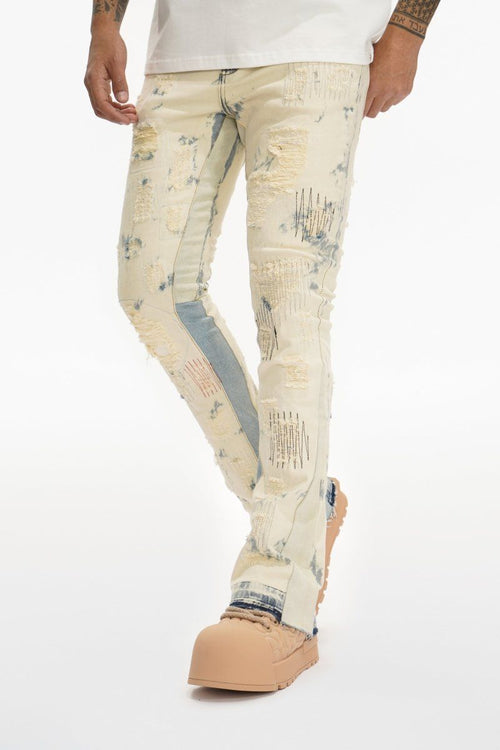 Valabasas Shed Stacked Light Bleach Blue
