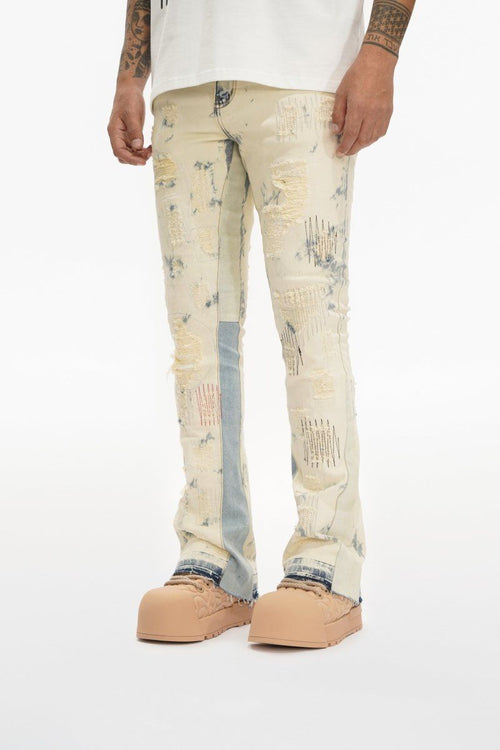 Valabasas Shed Stacked Light Bleach Blue
