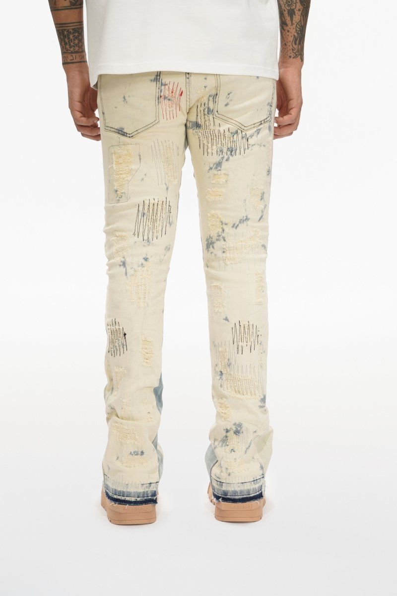 Valabasas Shed Stacked Light Bleach Blue