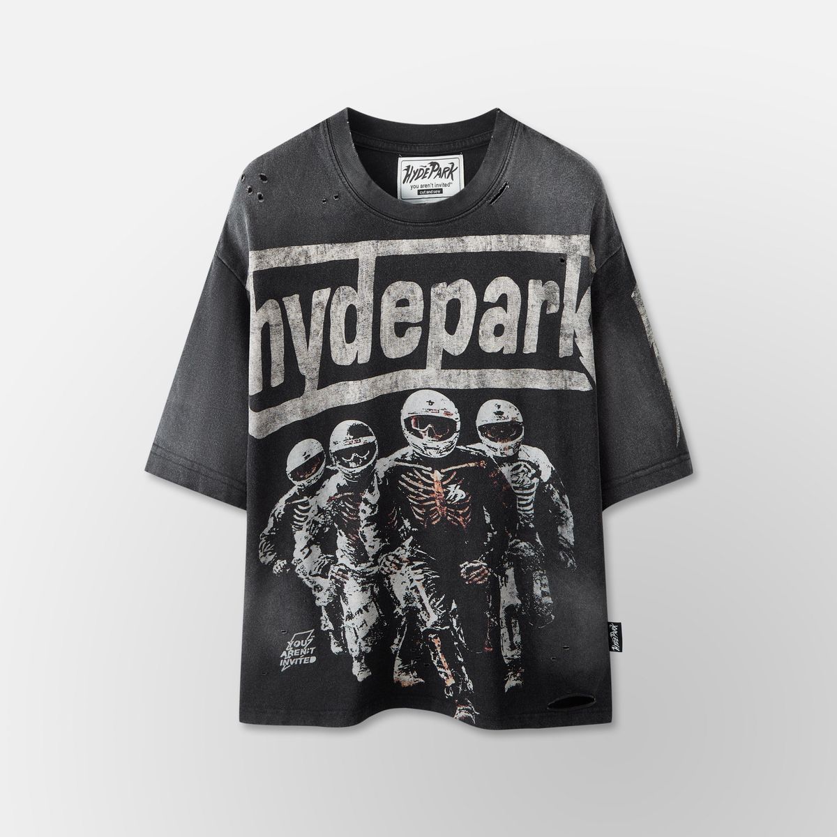 HYDE PARK Super Speed Team T-Shirt – Edgy Graphic Streetwear Tee