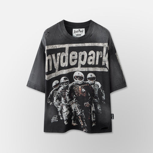 HYDE PARK Super Speed Team T-Shirt – Edgy Graphic Streetwear Tee