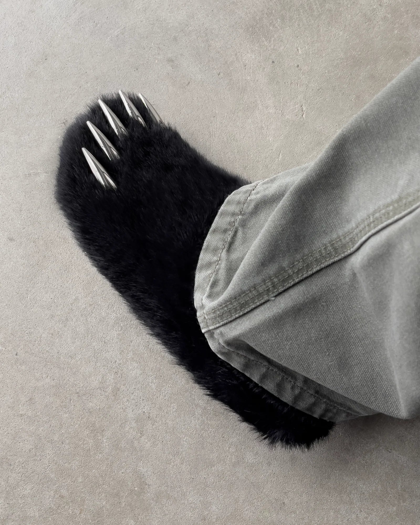 Bravest Studio Black Bear Claw Mules