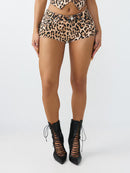 True Religion Spicy Mid Rise Flap Booty Short