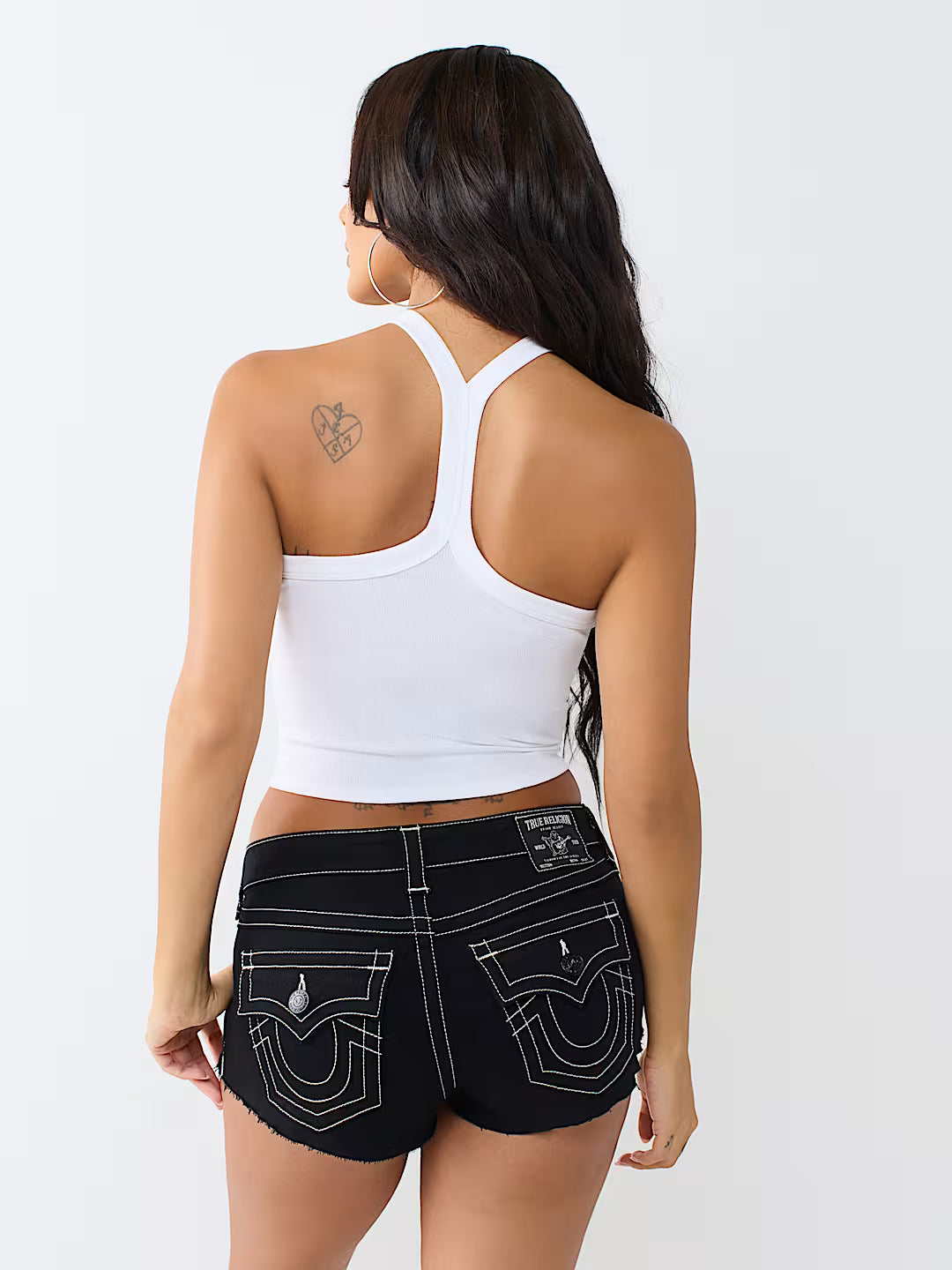 True Religion Buddha Racerback Tank Top
