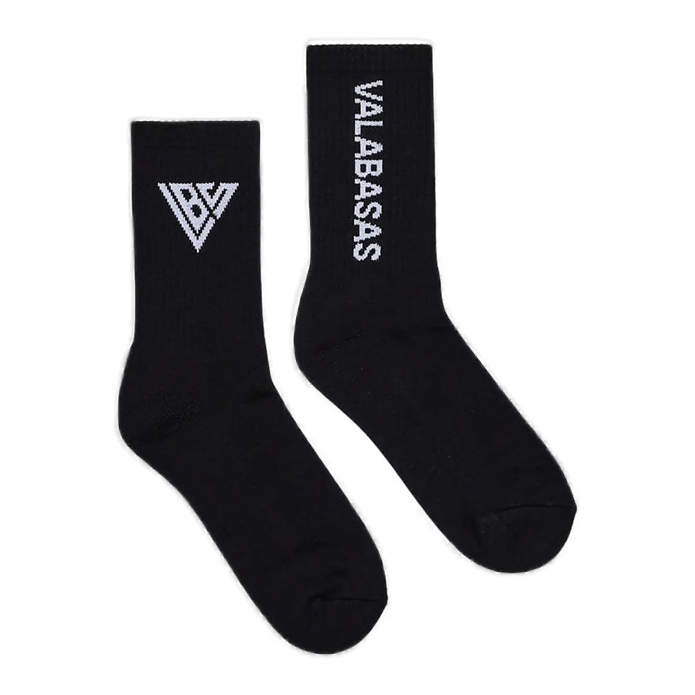 Valabasas Footprint Embroidered Socks – Everyday Streetwear Essential