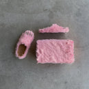 Bravest Studio Pink Bear Claw Mules