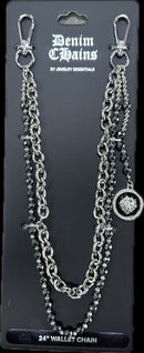 A-ONE BKC-223 24" Heavy-Duty Wallet Chain – Durable, Stylish Accessory for Men