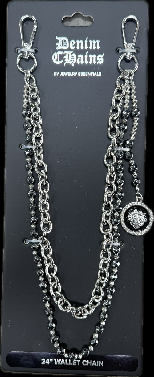 A-ONE BKC-223 24" Heavy-Duty Wallet Chain – Durable, Stylish Accessory for Men