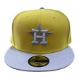 New Era Houston Astros 59FIFTY Fitted Hat – Yellow/White