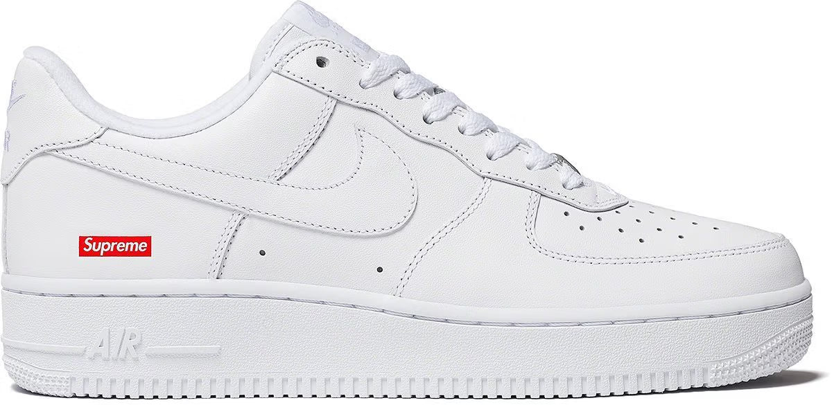 Supreme x Nike Air Force 1 Low Box Logo Sneakers