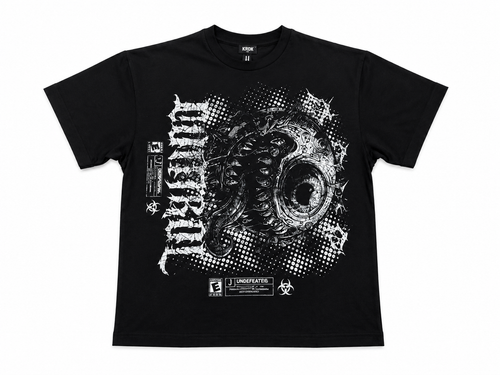 KDNK Brand "Mind Control" T-Shirt – Bold Graphic Streetwear for Urban Expression