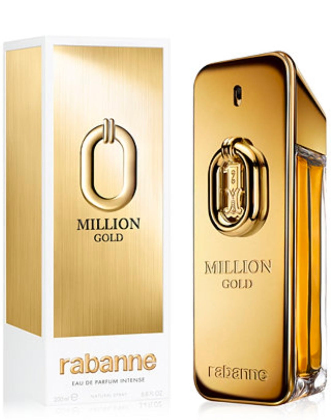 Rabanne Million Gold Eau de Parfum Intense for Men – 3.4 oz / 100 mL