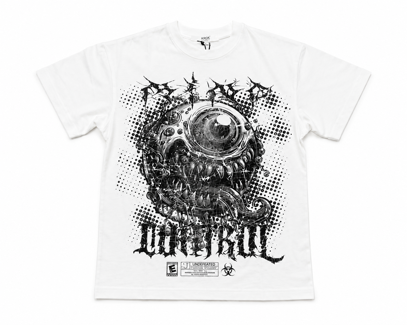 KDNK Brand "Mind Control" T-Shirt – Bold Graphic Streetwear for Urban Expression