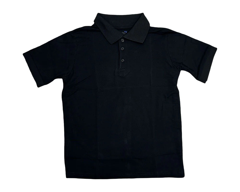 SCOONIS School Uniform Polo Shirt – Short Sleeve Collared Essential