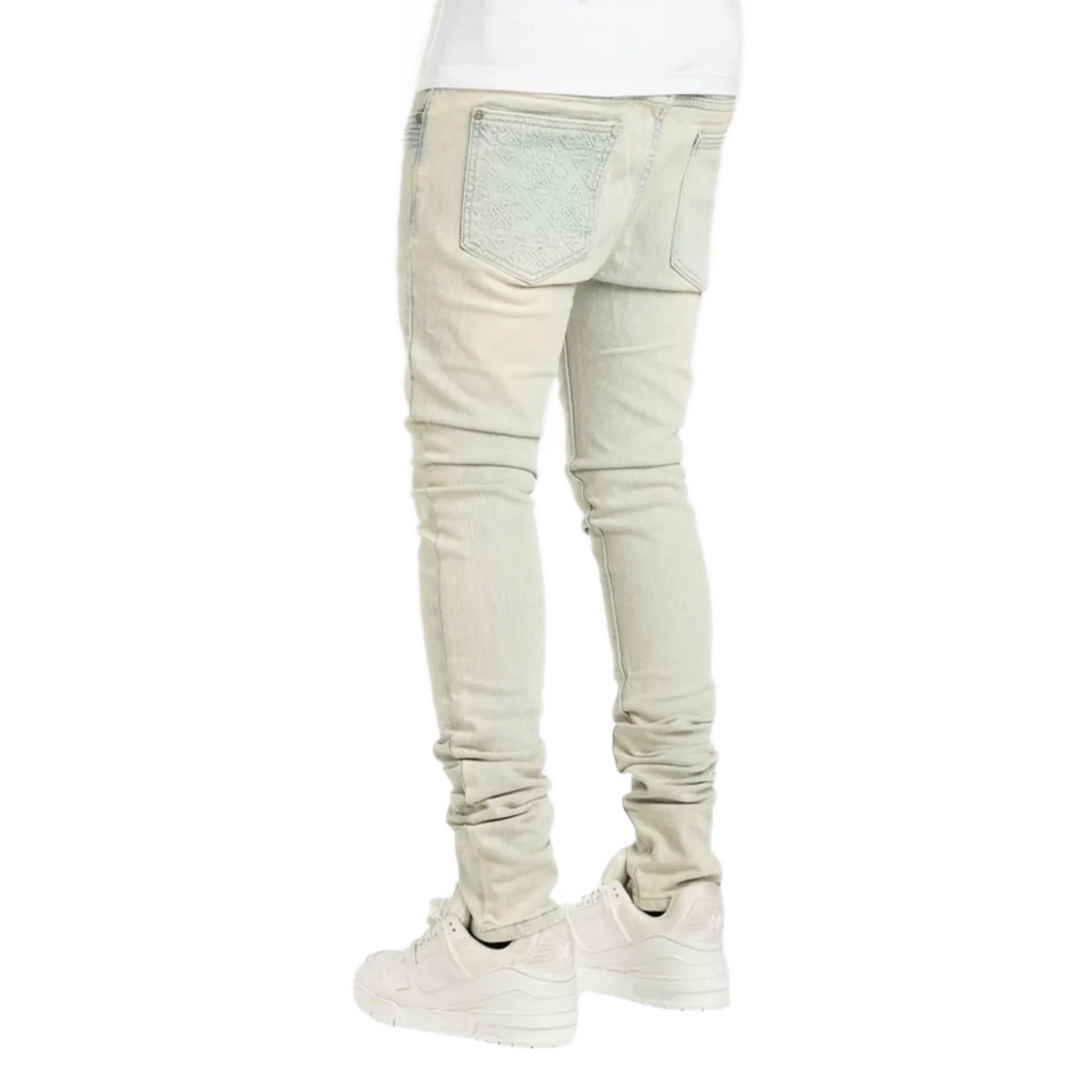 GUAPI Vintage Blue Basics Stacked Denim V2 – Slim Fit Streetwear Jeans