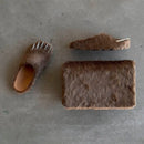Bravest Studio Brown Bear Claw Mules