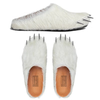 Bravest Studio White Bear Claw Mules